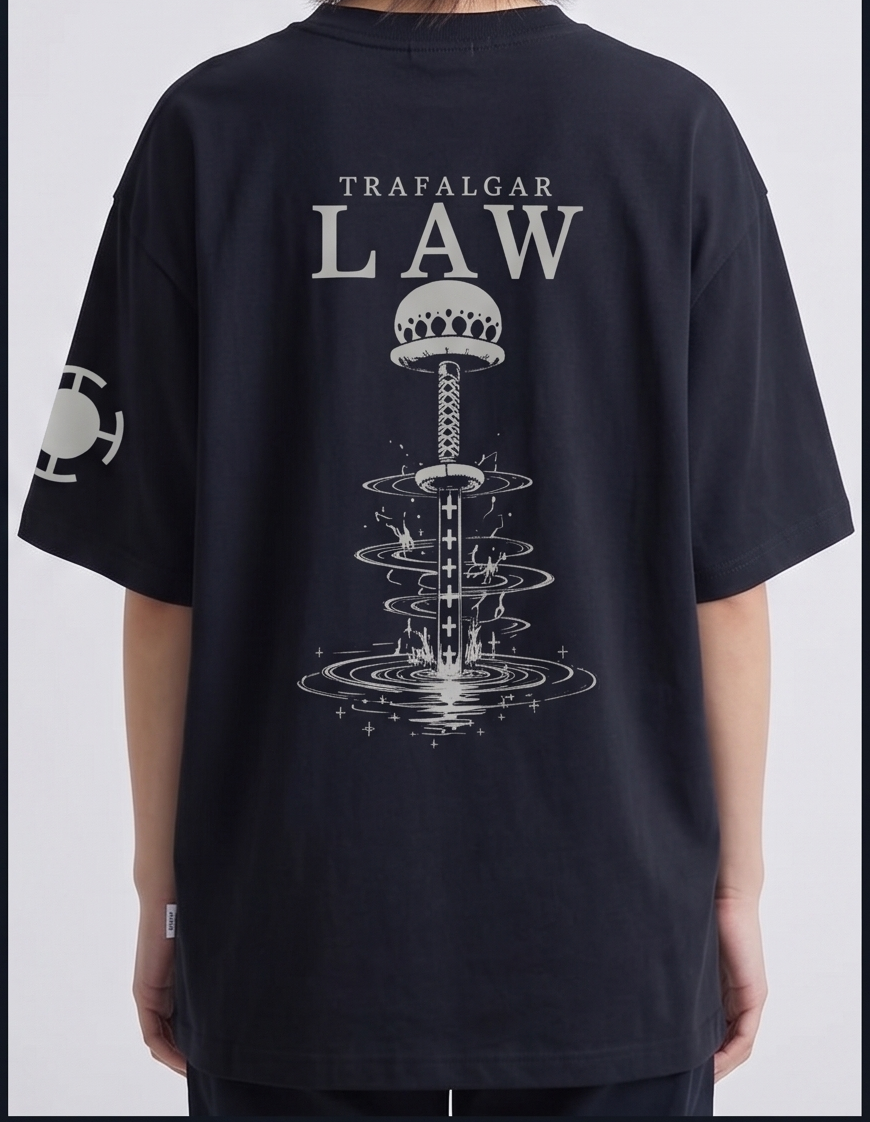 Camiseta oversize Trafalgar Law